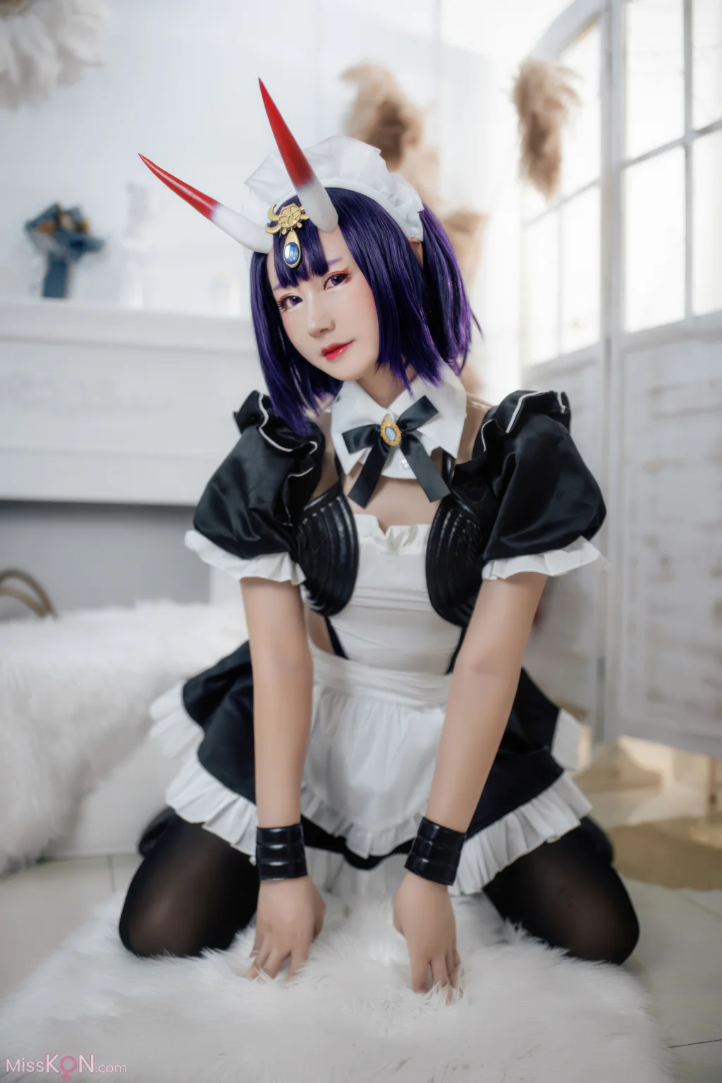Coser@羽生三未: FGO-酒吞童子女仆 (20 photos)