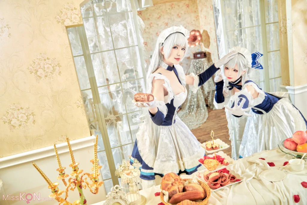 Coser@源纱希喵喵喵 & 犹大Yuta: 碧蓝航线 贝尔法斯特 (28 photos)