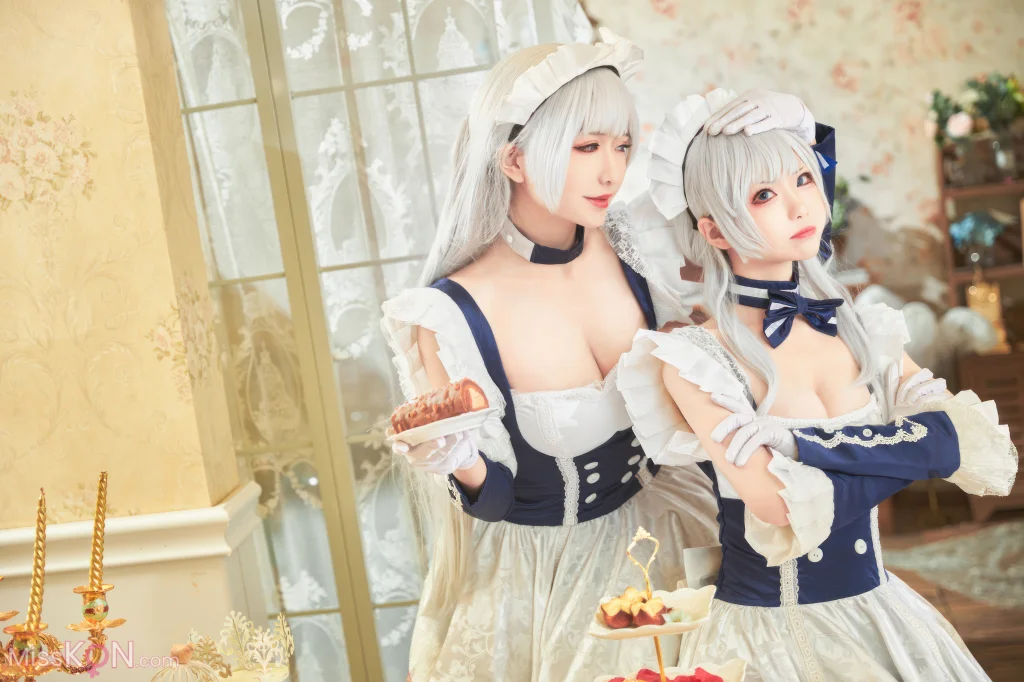 Coser@源纱希喵喵喵 & 犹大Yuta: 碧蓝航线 贝尔法斯特 (28 photos)