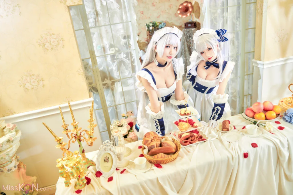 Coser@源纱希喵喵喵 & 犹大Yuta: 碧蓝航线 贝尔法斯特 (28 photos)