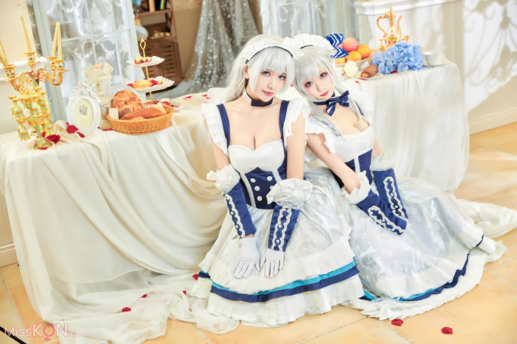 Coser@源纱希喵喵喵 & 犹大Yuta: 碧蓝航线 贝尔法斯特 (28 photos)