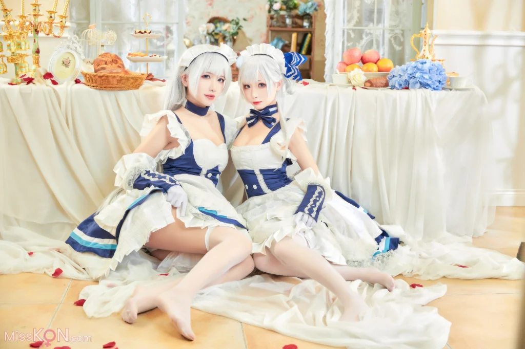 Coser@源纱希喵喵喵 & 犹大Yuta: 碧蓝航线 贝尔法斯特 (28 photos)
