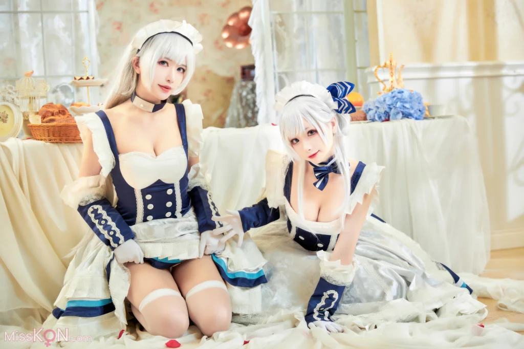 Coser@源纱希喵喵喵 & 犹大Yuta: 碧蓝航线 贝尔法斯特 (28 photos) – Page 2