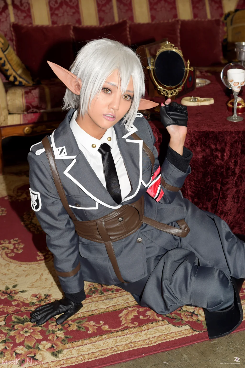 [JP] Rei Mizuna (みづなれい) & Claire Hasumi: [ZIZG-013TC] Elf Female Officer Trapped in a Trap 虜囚市場 -罠に嵌められたエルフの女将校- みづなれい デジタル写真集 (56 photos)