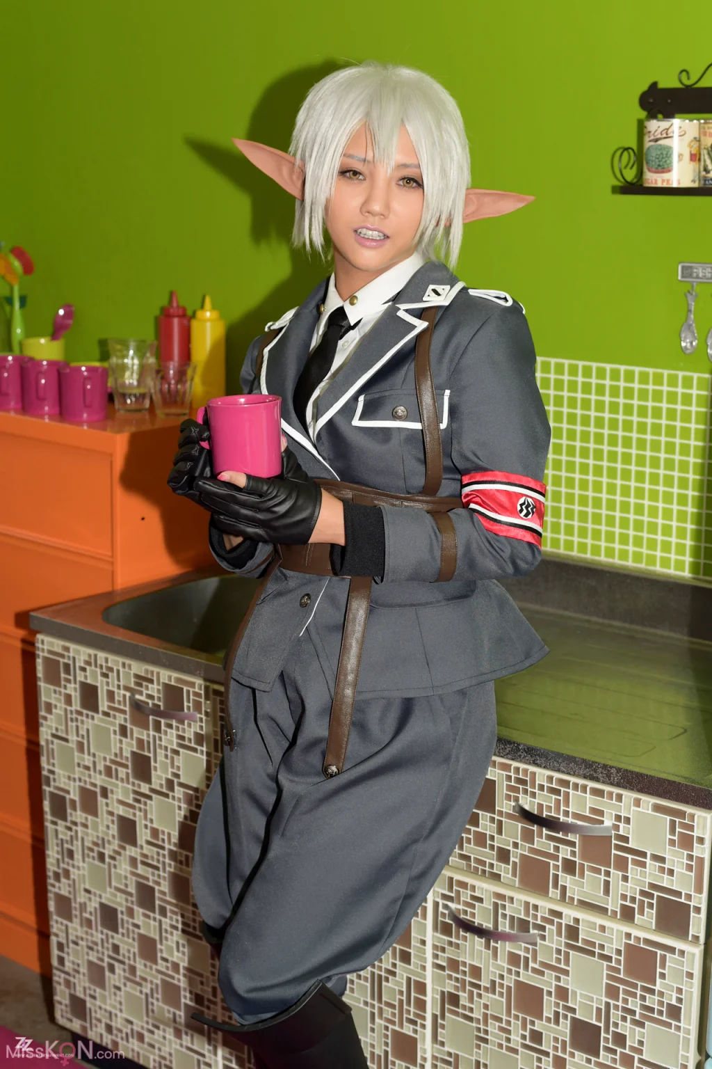 [JP] Rei Mizuna (みづなれい) & Claire Hasumi: [ZIZG-013TC] Elf Female Officer Trapped in a Trap 虜囚市場 -罠に嵌められたエルフの女将校- みづなれい デジタル写真集 (56 photos) – Page 2