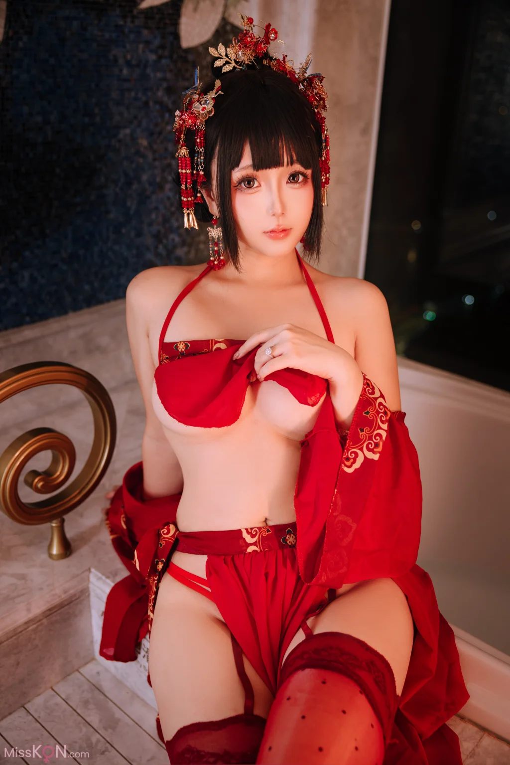 Coser@日奈娇: 洞房花烛 (190 photos + 5 videos)