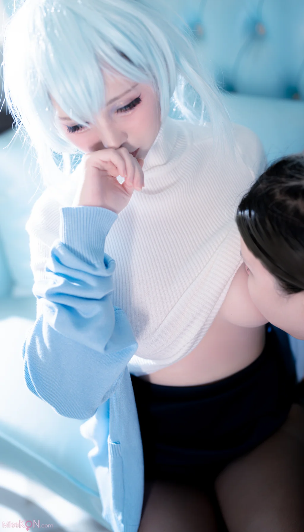 Coser@上杉绘梨落: 雪女 (48 photos)