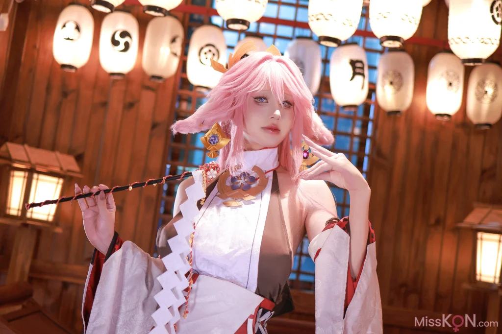 Coser@桜满三时: 八重神子 (89 photos) – Page 3