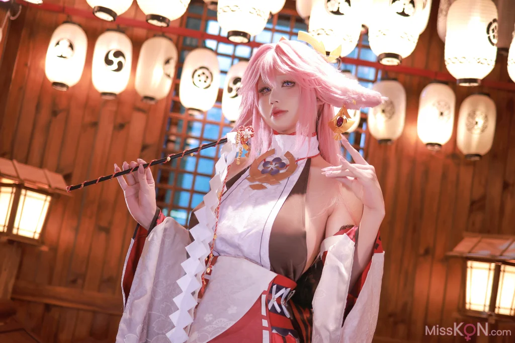 Coser@桜满三时: 八重神子 (89 photos) – Page 3