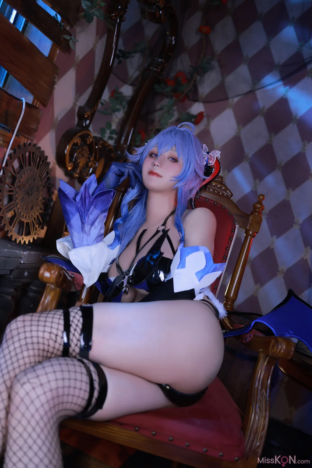 Coser@桜满三时: 原神-甘雨魅魔 (130 photos)