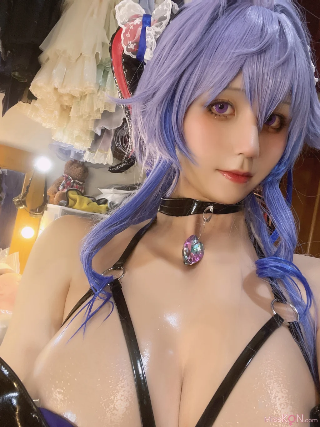 Coser@桜满三时: 原神-甘雨魅魔 (130 photos)