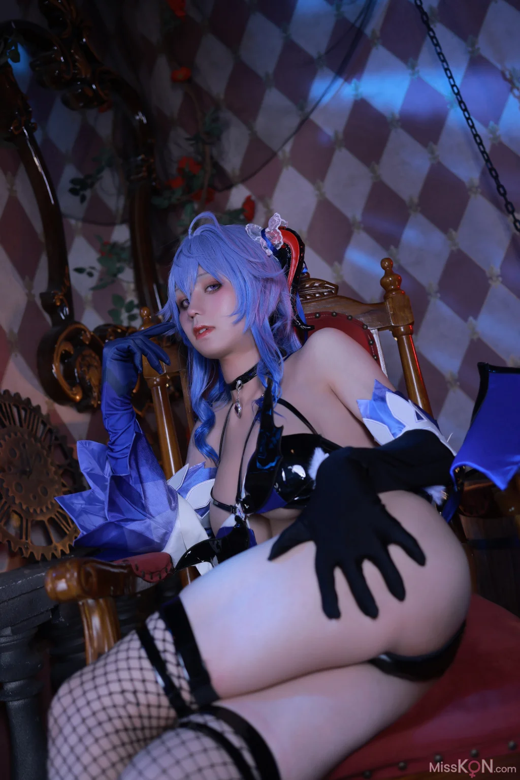 Coser@桜满三时: 原神-甘雨魅魔 (130 photos)