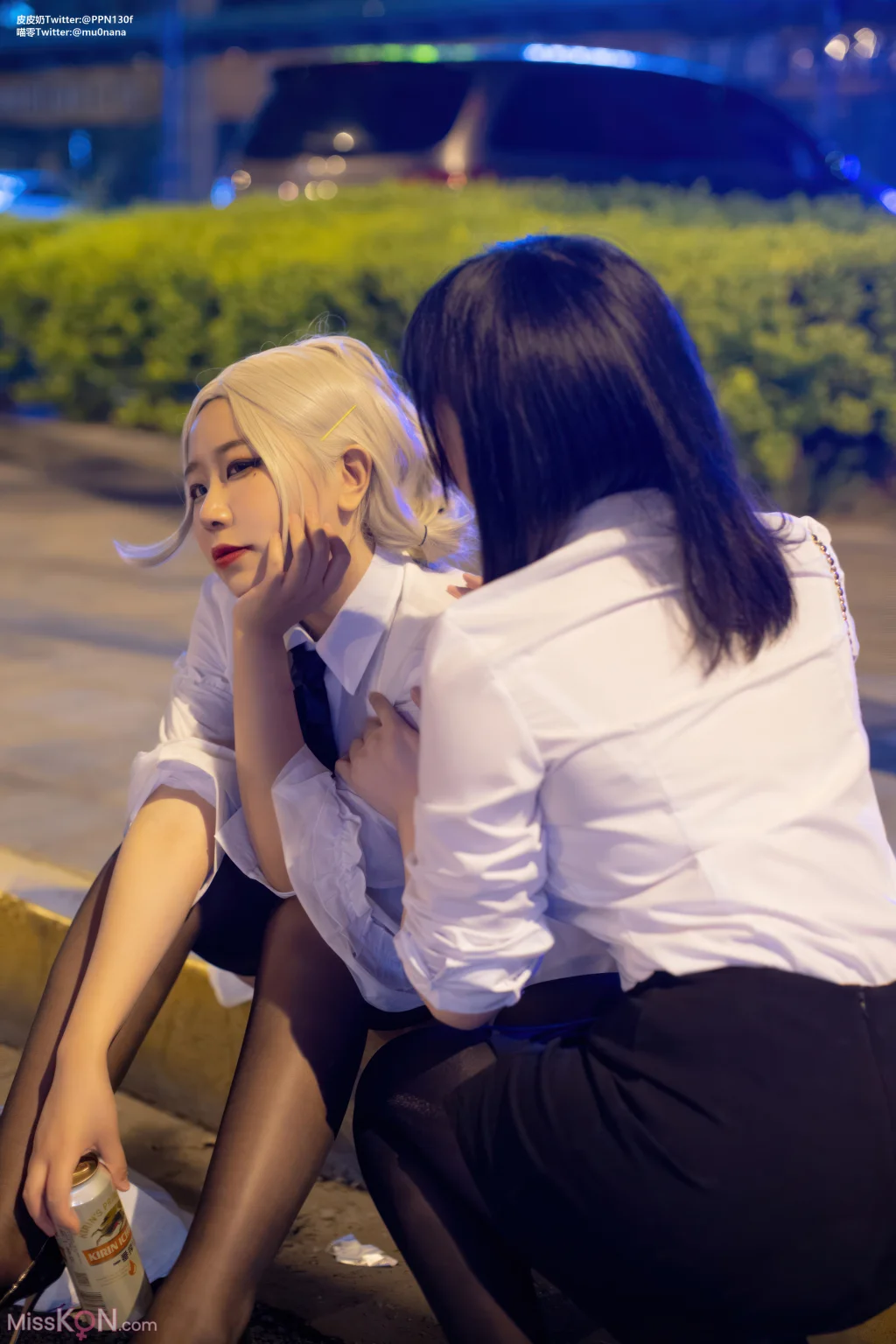 Coser@皮皮奶可可爱了啦 & 穆零Mu0: 百合OL (51 photos)