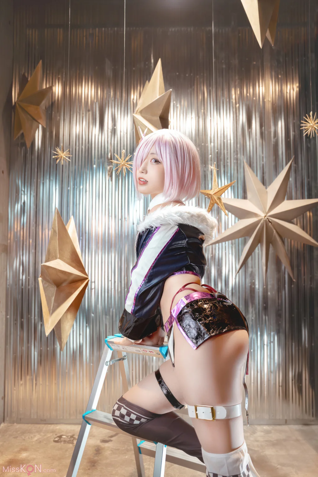 Coser@切切Celia: FGO-玛修赛车服 (23 photos)