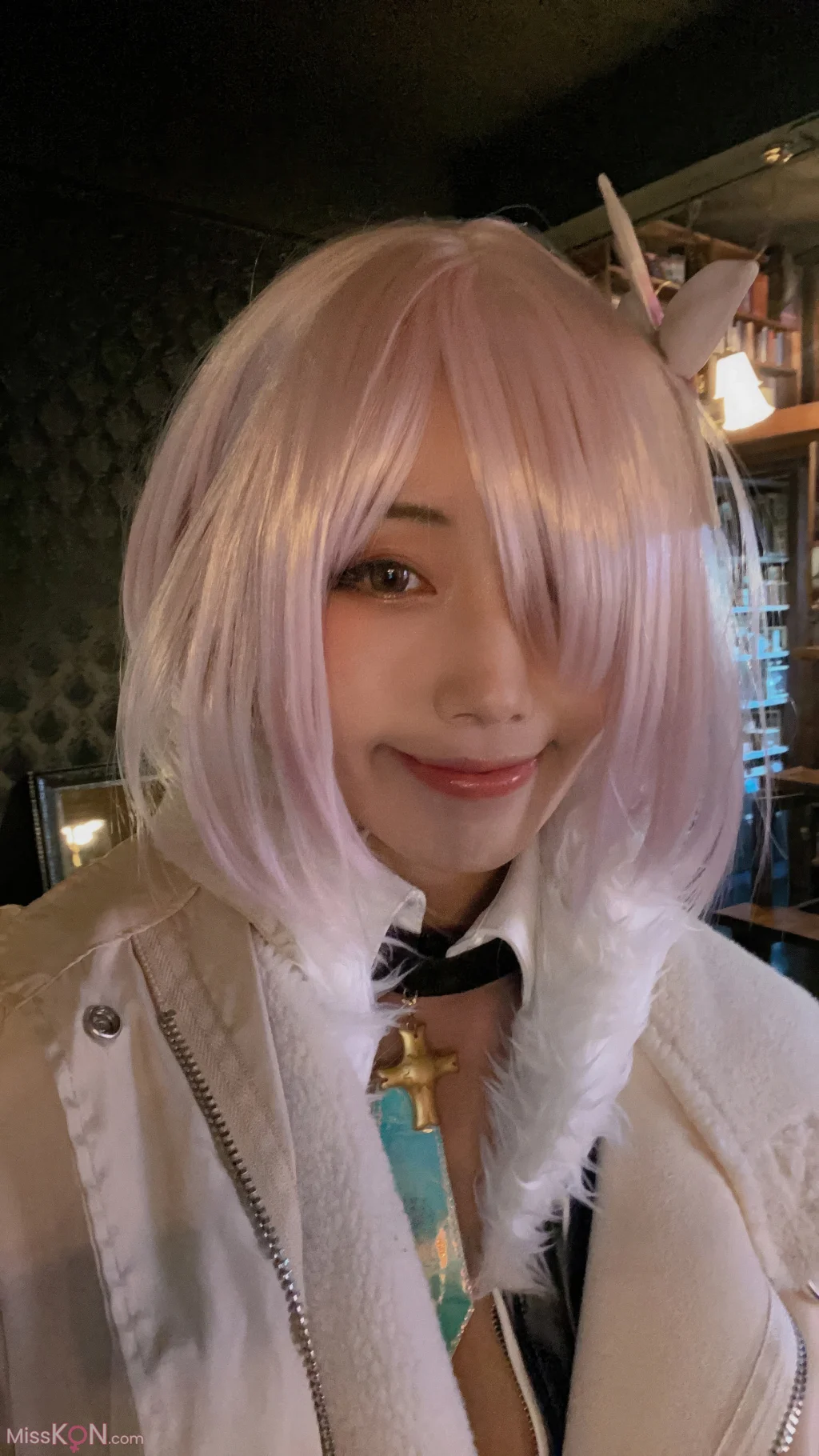 Coser@切切Celia: FGO-玛修赛车服 (23 photos)