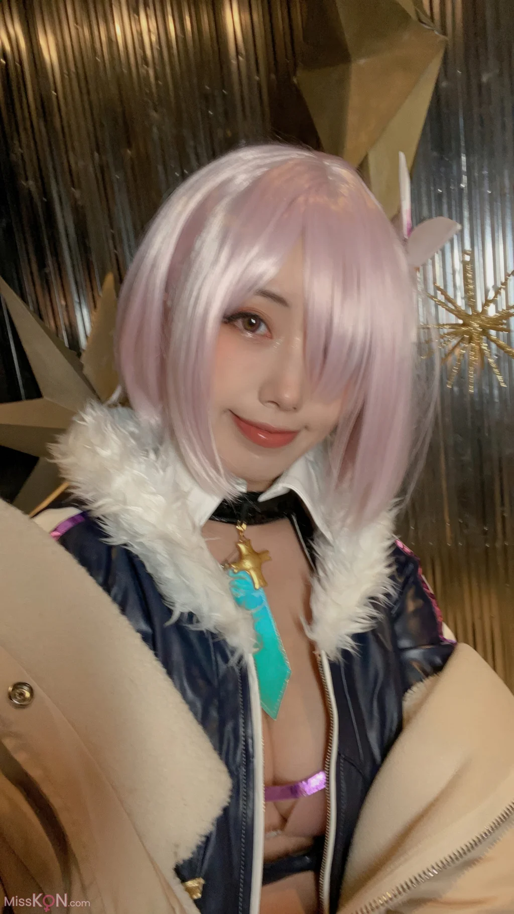 Coser@切切Celia: FGO-玛修赛车服 (23 photos)