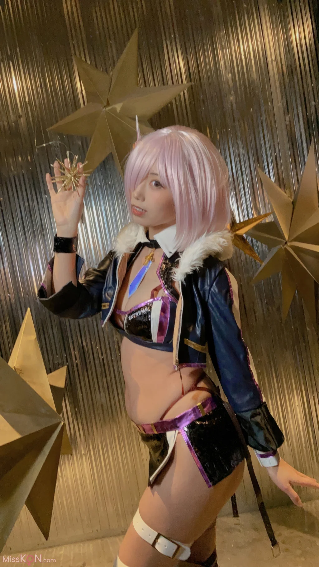Coser@切切Celia: FGO-玛修赛车服 (23 photos)