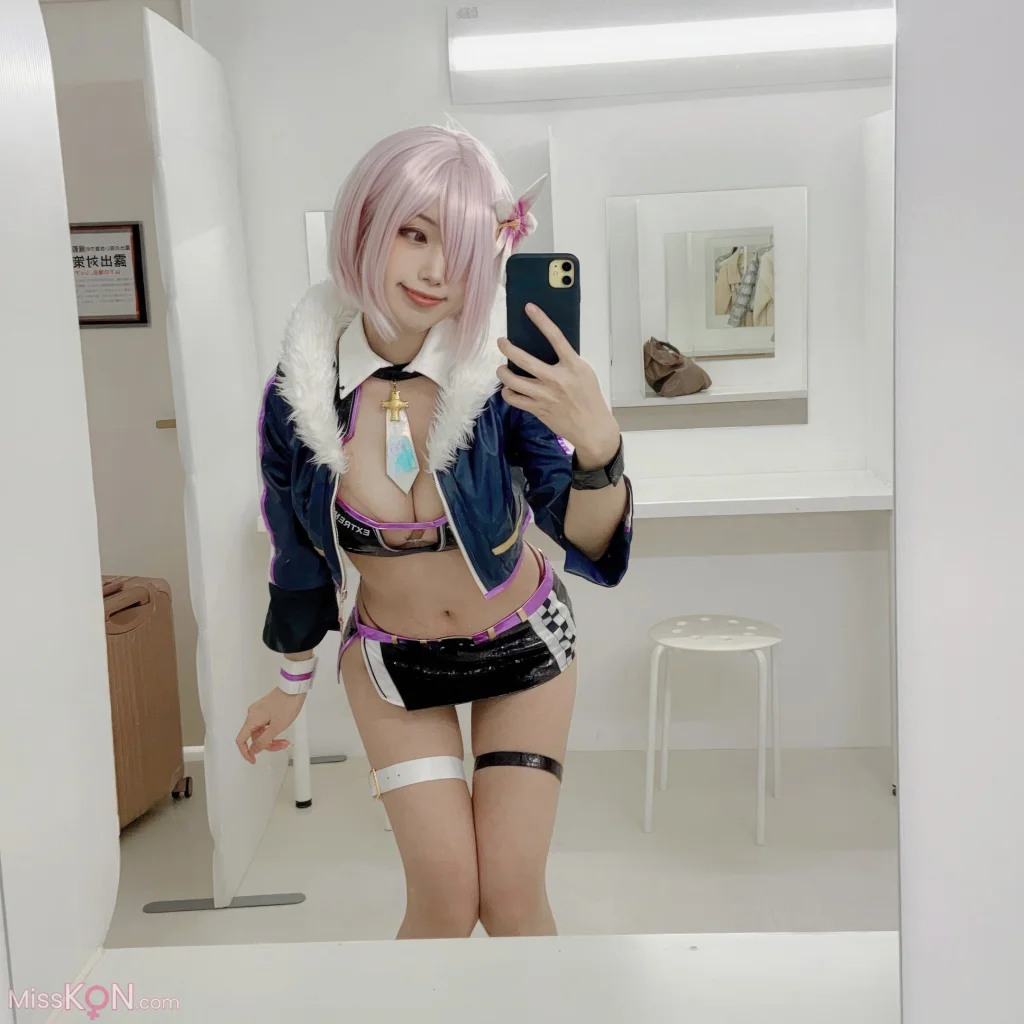 Coser@切切Celia: FGO-玛修赛车服 (23 photos) – Page 2