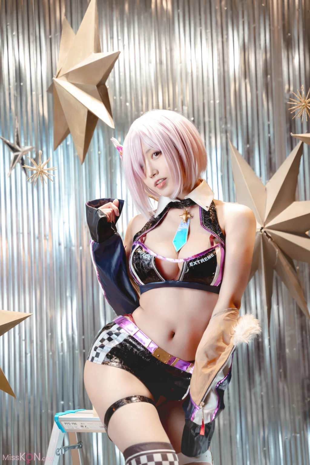 Coser@切切Celia: FGO-玛修赛车服 (23 photos) – Page 2