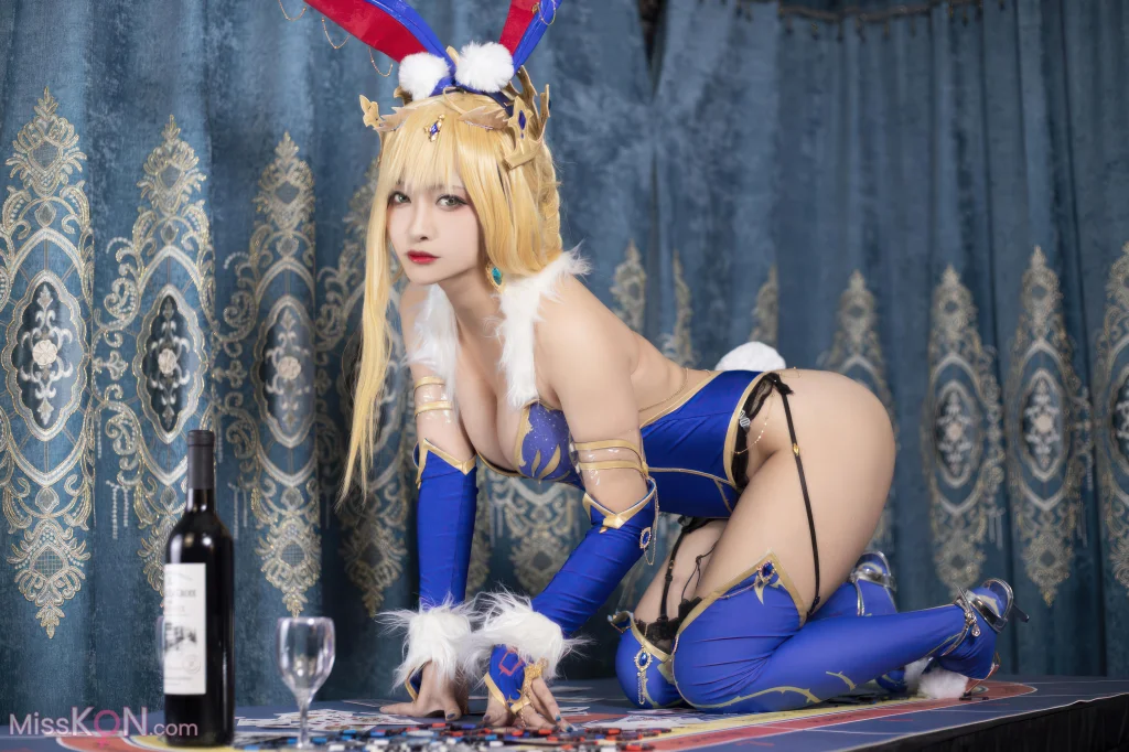 Coser@洛璃LoLiSAMA: FGO 白枪呆兔女郎 (57 photos) – Page 2