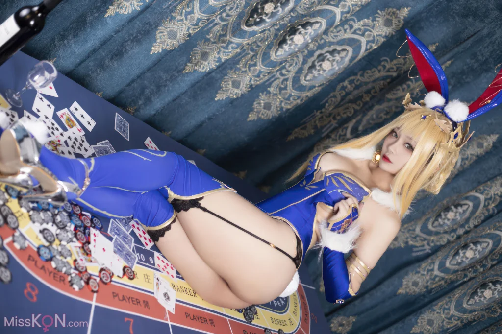 Coser@洛璃LoLiSAMA: FGO 白枪呆兔女郎 (57 photos) – Page 3