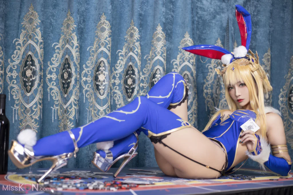 Coser@洛璃LoLiSAMA: FGO 白枪呆兔女郎 (57 photos) – Page 3