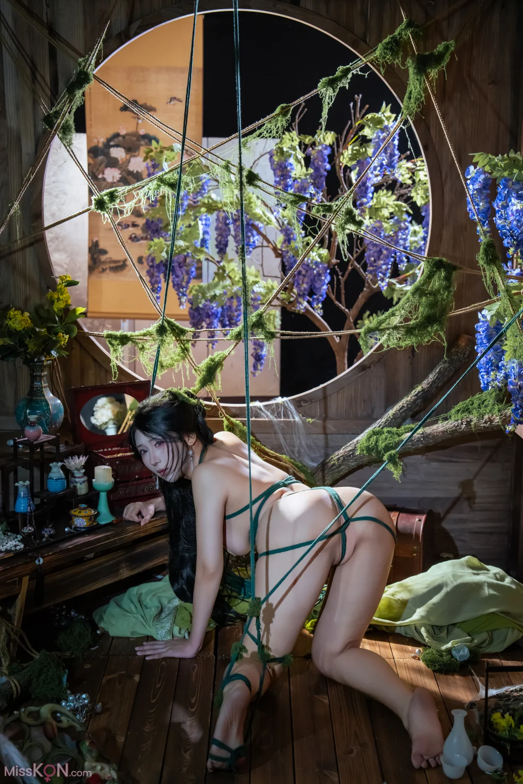 Coser@云溪溪 (Yunx1x1) & 奶桃桃: 苔缚 (93 photos + 1 video) – Page 3