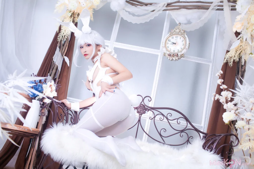 Coser@洛璃LoLiSAMA: 碧蓝航线 恶毒 白兔 (51 photos)