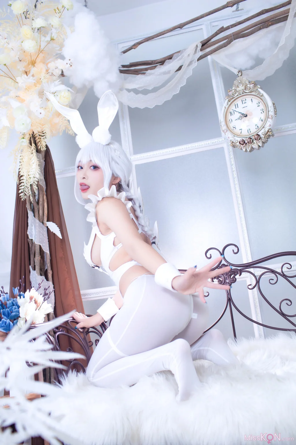 Coser@洛璃LoLiSAMA: 碧蓝航线 恶毒 白兔 (51 photos)