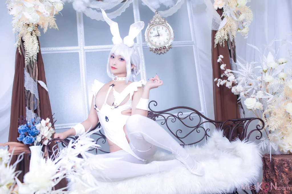 Coser@洛璃LoLiSAMA: 碧蓝航线 恶毒 白兔 (51 photos)