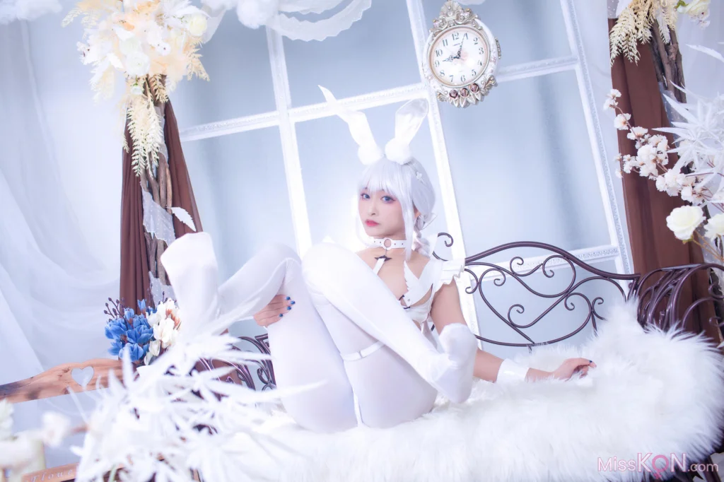 Coser@洛璃LoLiSAMA: 碧蓝航线 恶毒 白兔 (51 photos)