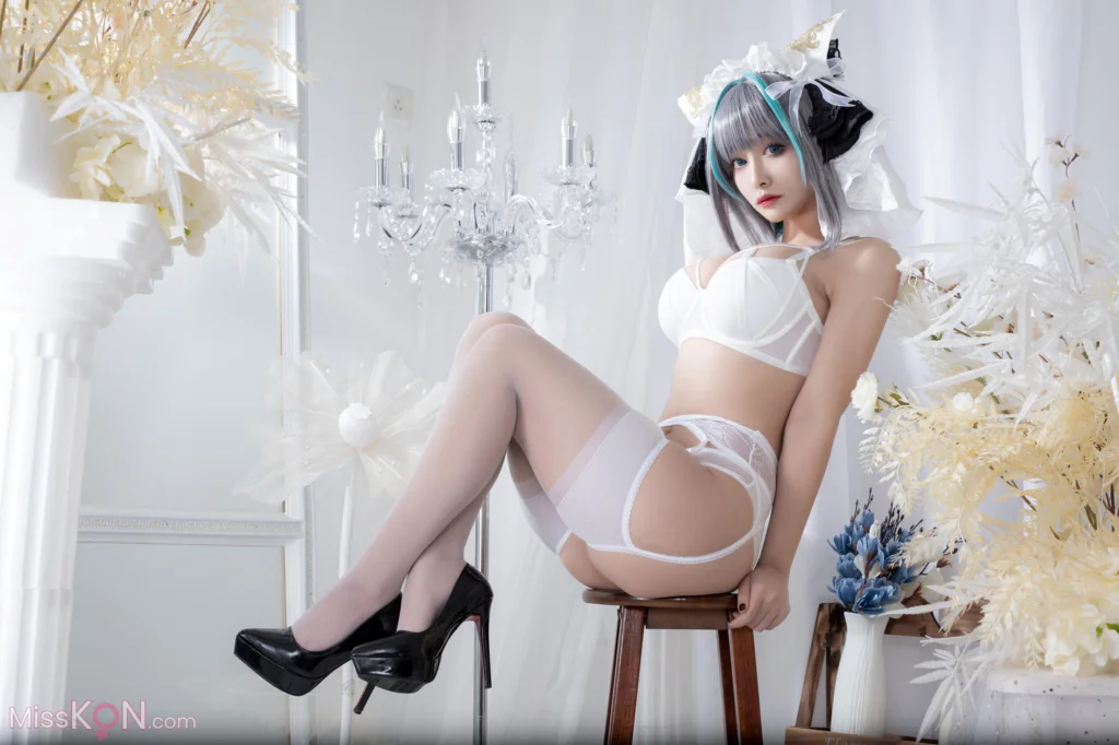 Coser@洛璃LoLiSAMA: 柴郡同人内衣 (66 photos)