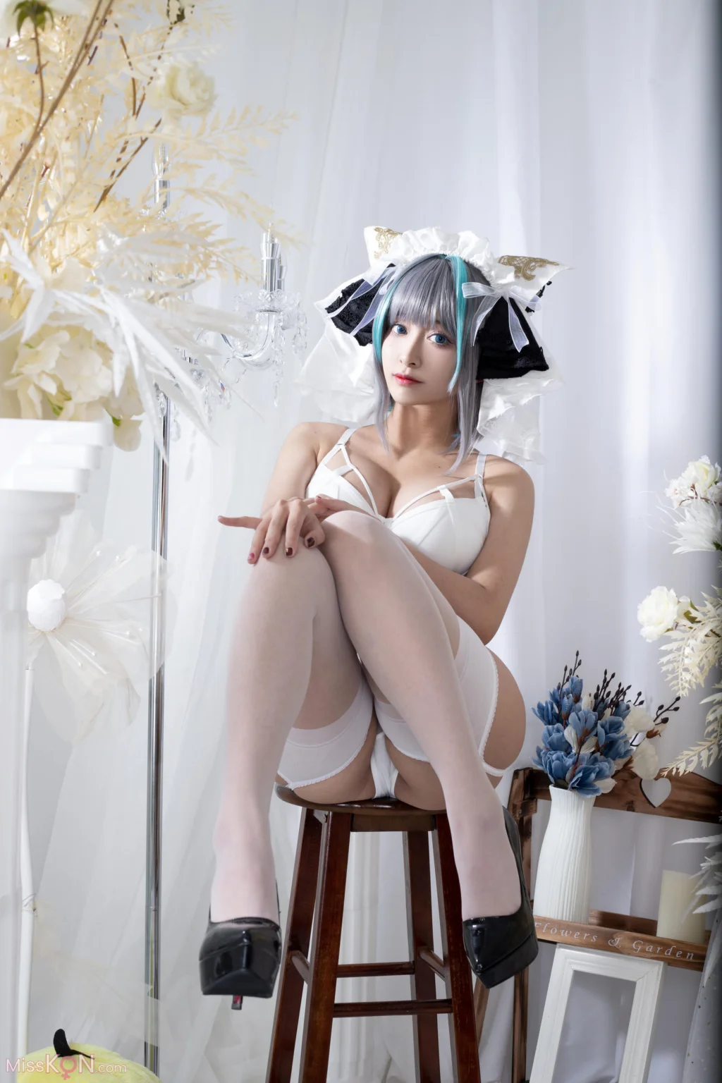 Coser@洛璃LoLiSAMA: 柴郡同人内衣 (66 photos)