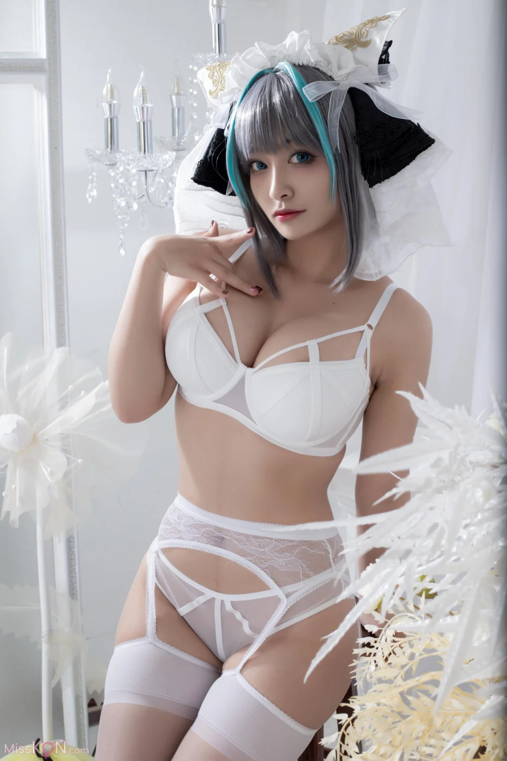 Coser@洛璃LoLiSAMA: 柴郡同人内衣 (66 photos) – Page 2