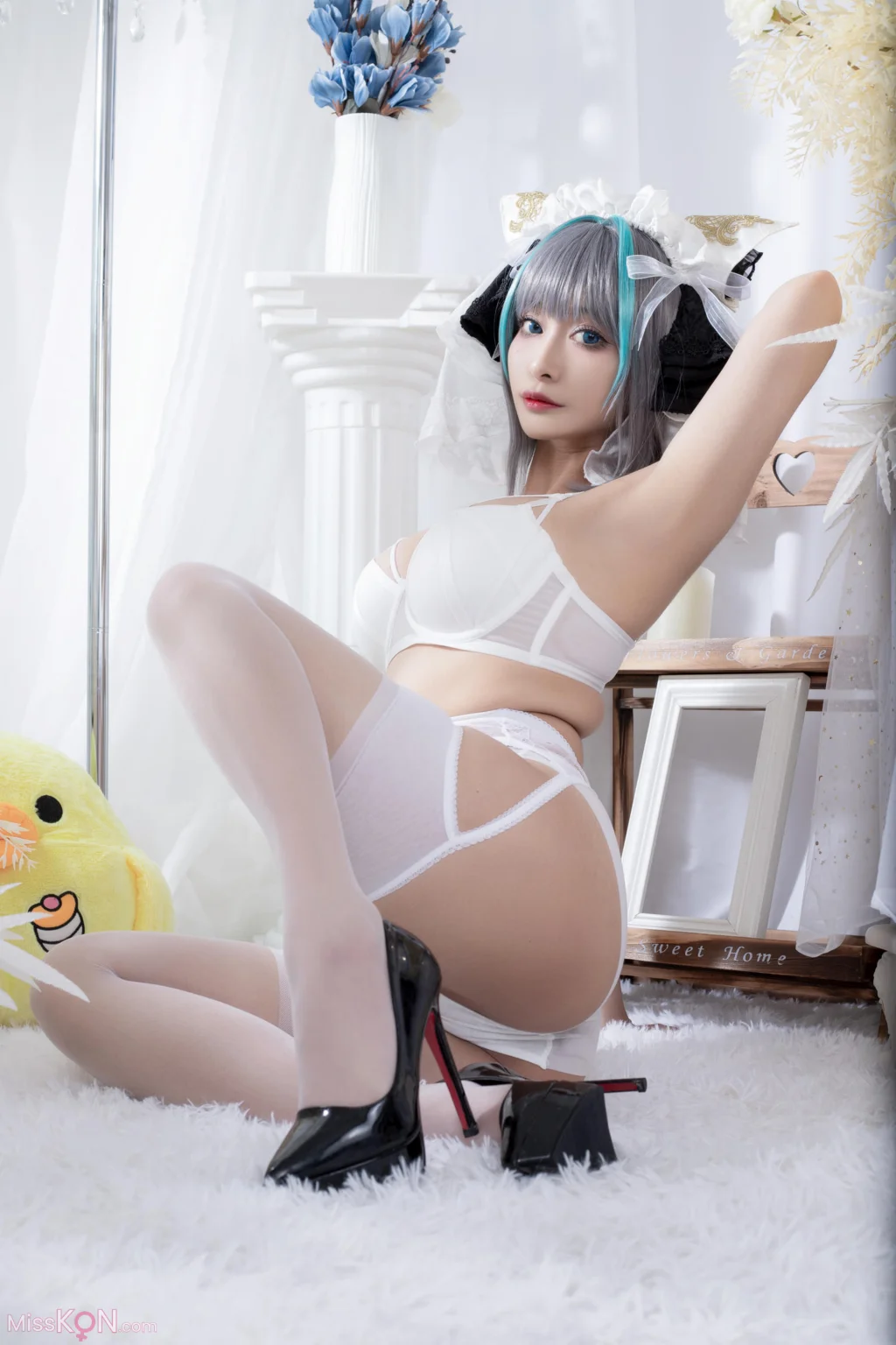 Coser@洛璃LoLiSAMA: 柴郡同人内衣 (66 photos) – Page 2