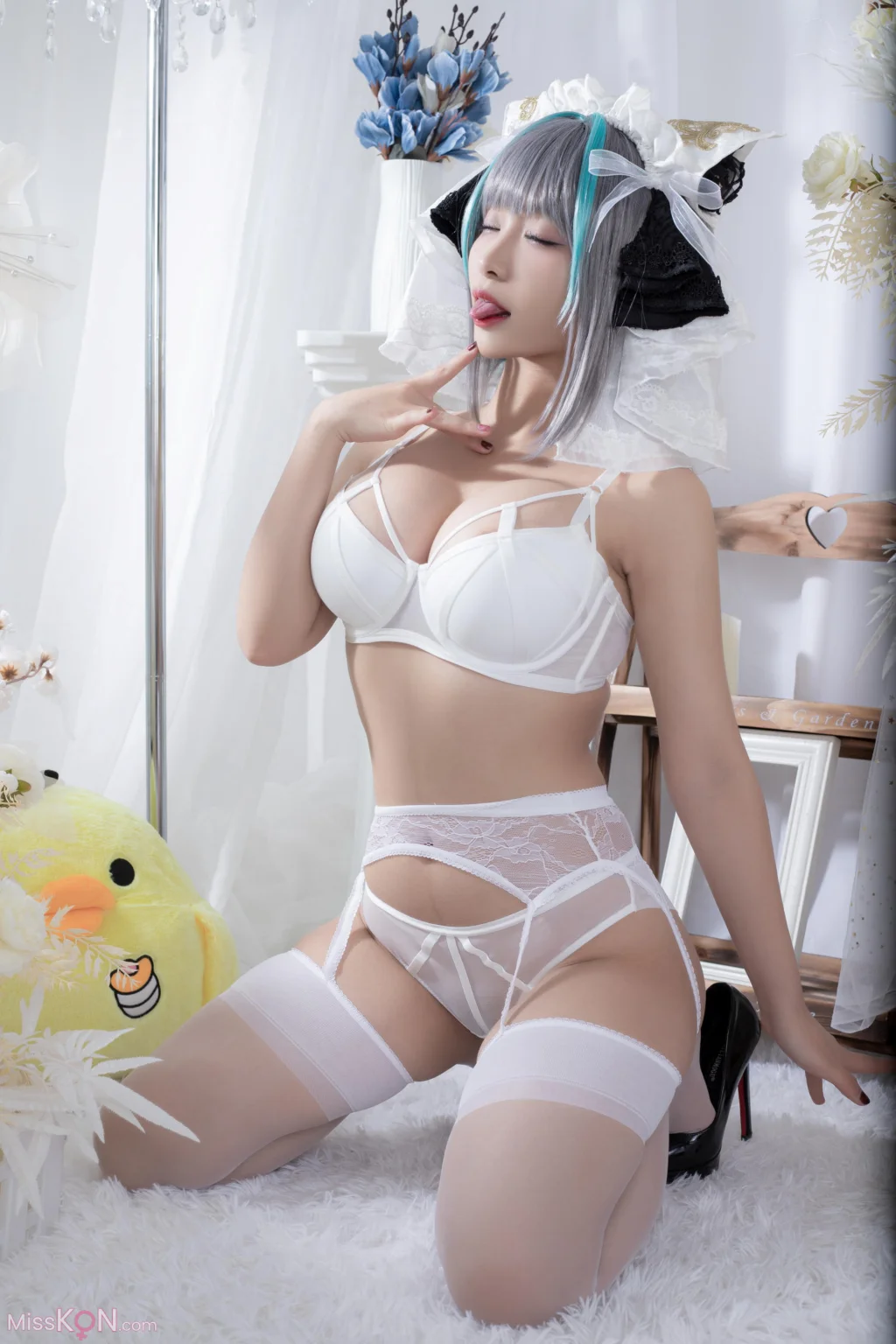 Coser@洛璃LoLiSAMA: 柴郡同人内衣 (66 photos) – Page 3