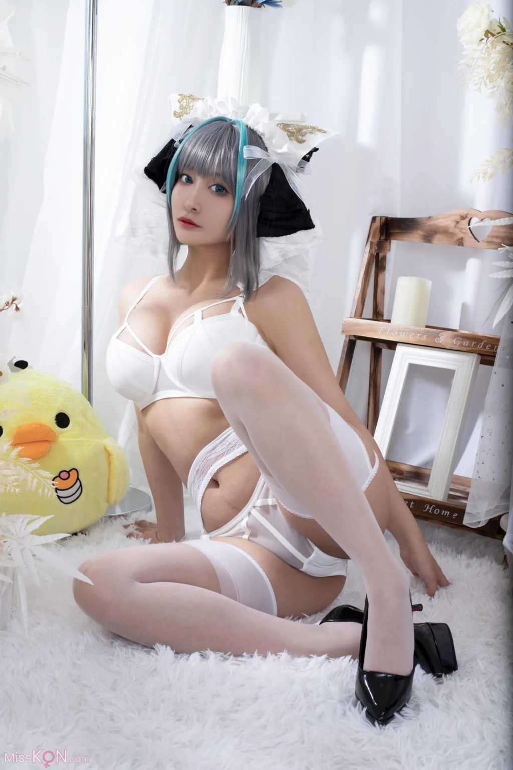 Coser@洛璃LoLiSAMA: 柴郡同人内衣 (66 photos) – Page 3