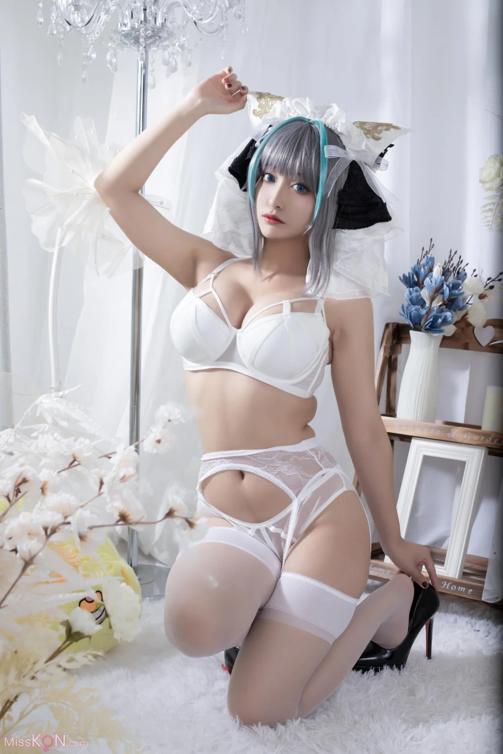 Coser@洛璃LoLiSAMA: 柴郡同人内衣 (66 photos) – Page 3
