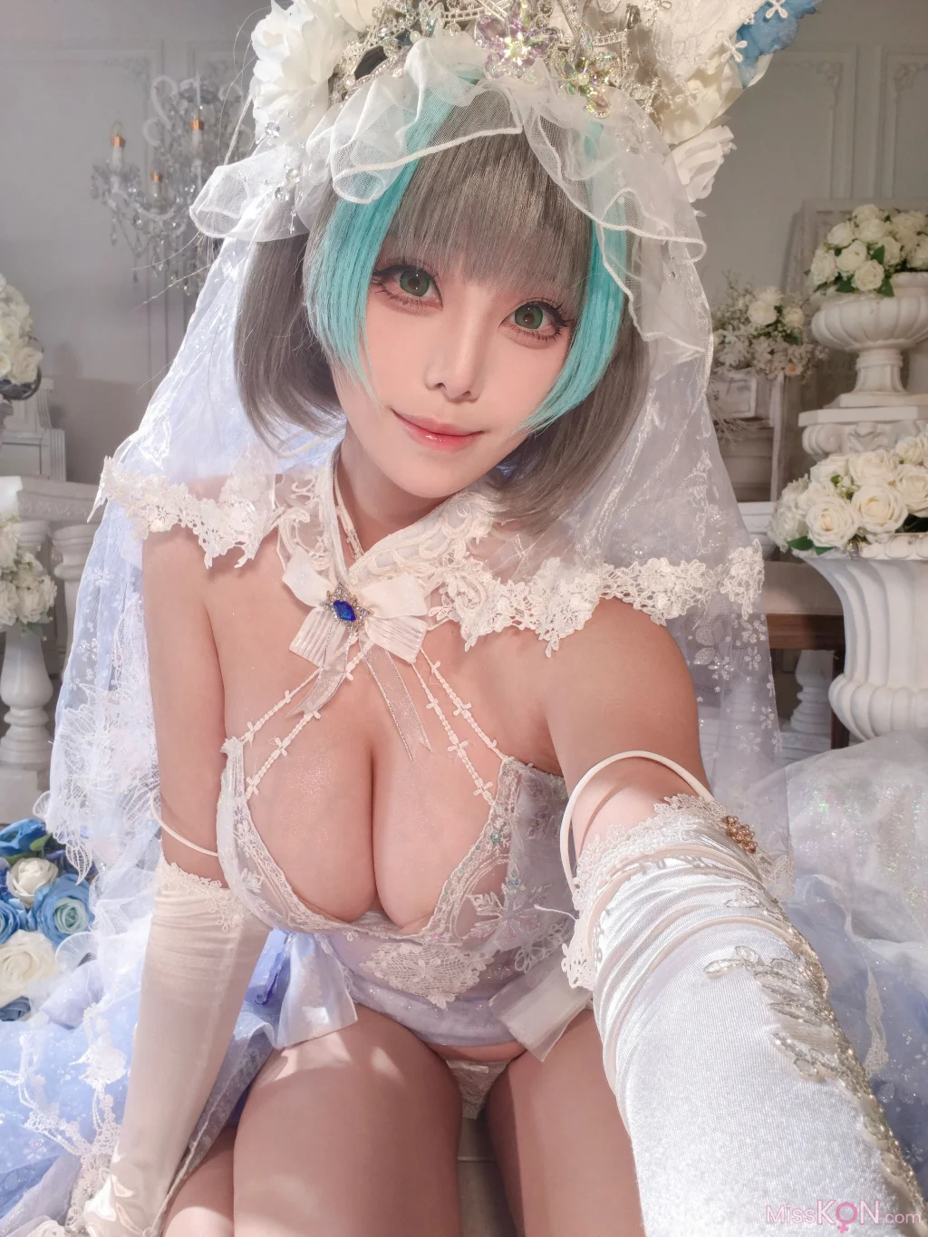 Coser@蜜汁猫裘: 碧蓝航线 柴郡 花嫁 (134 photos + 2 videos) – Page 2