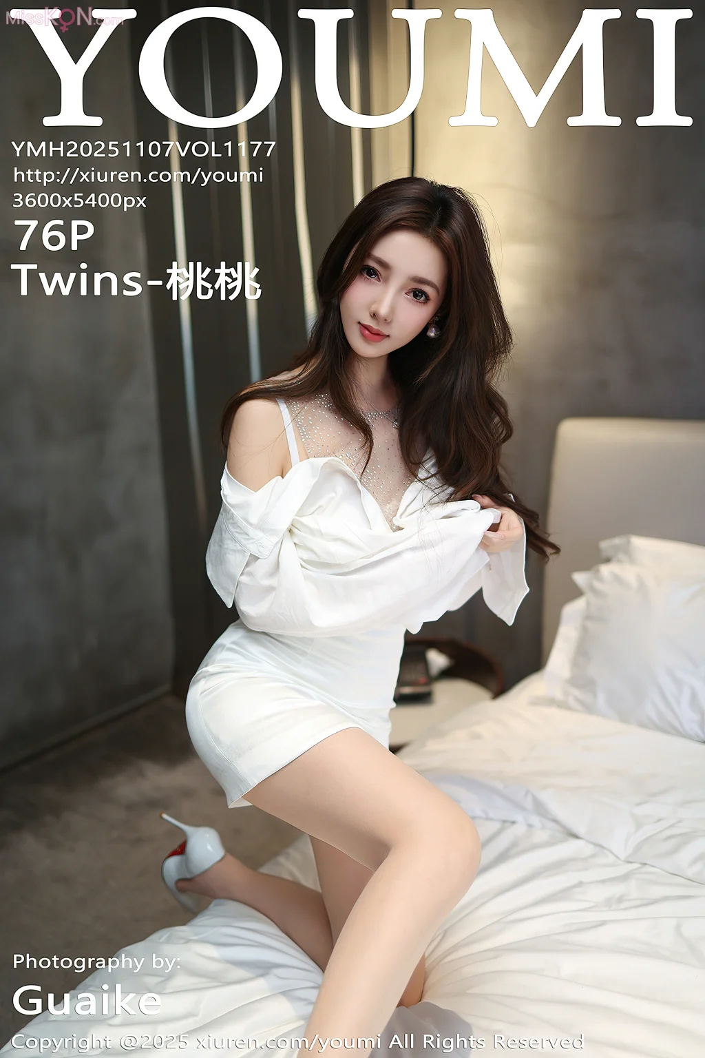 YouMi Vol.1177: 桃桃·夭夭twins (77 photos) – Page 3