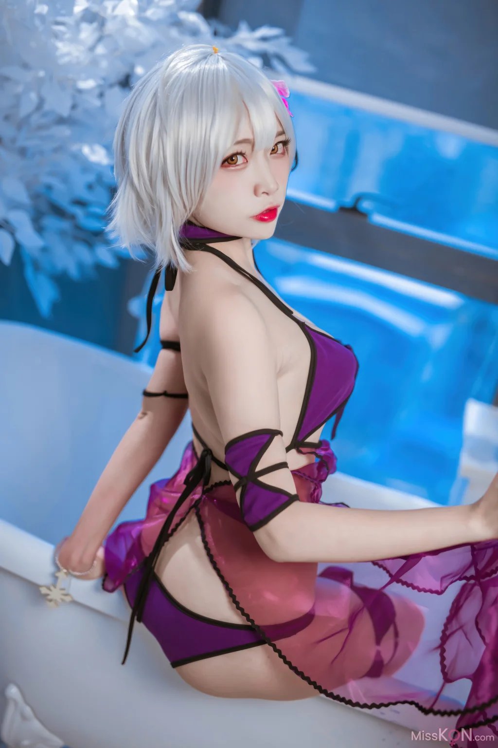 Coser@二佐Nisa: FATE-黑贞水着 (40 photos) – Page 2