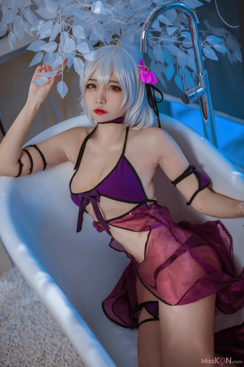 Coser@二佐Nisa: FATE-黑贞水着 (40 photos) – Page 2