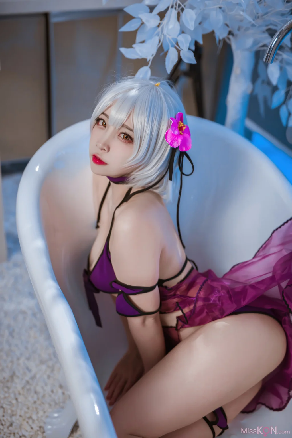 Coser@二佐Nisa: FATE-黑贞水着 (40 photos) – Page 2
