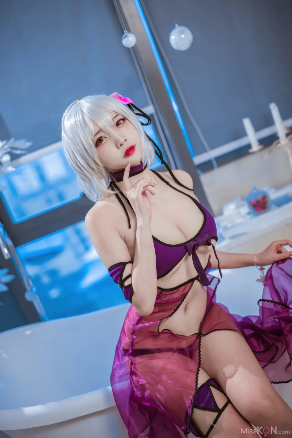Coser@二佐Nisa: FATE-黑贞水着 (40 photos) – Page 3
