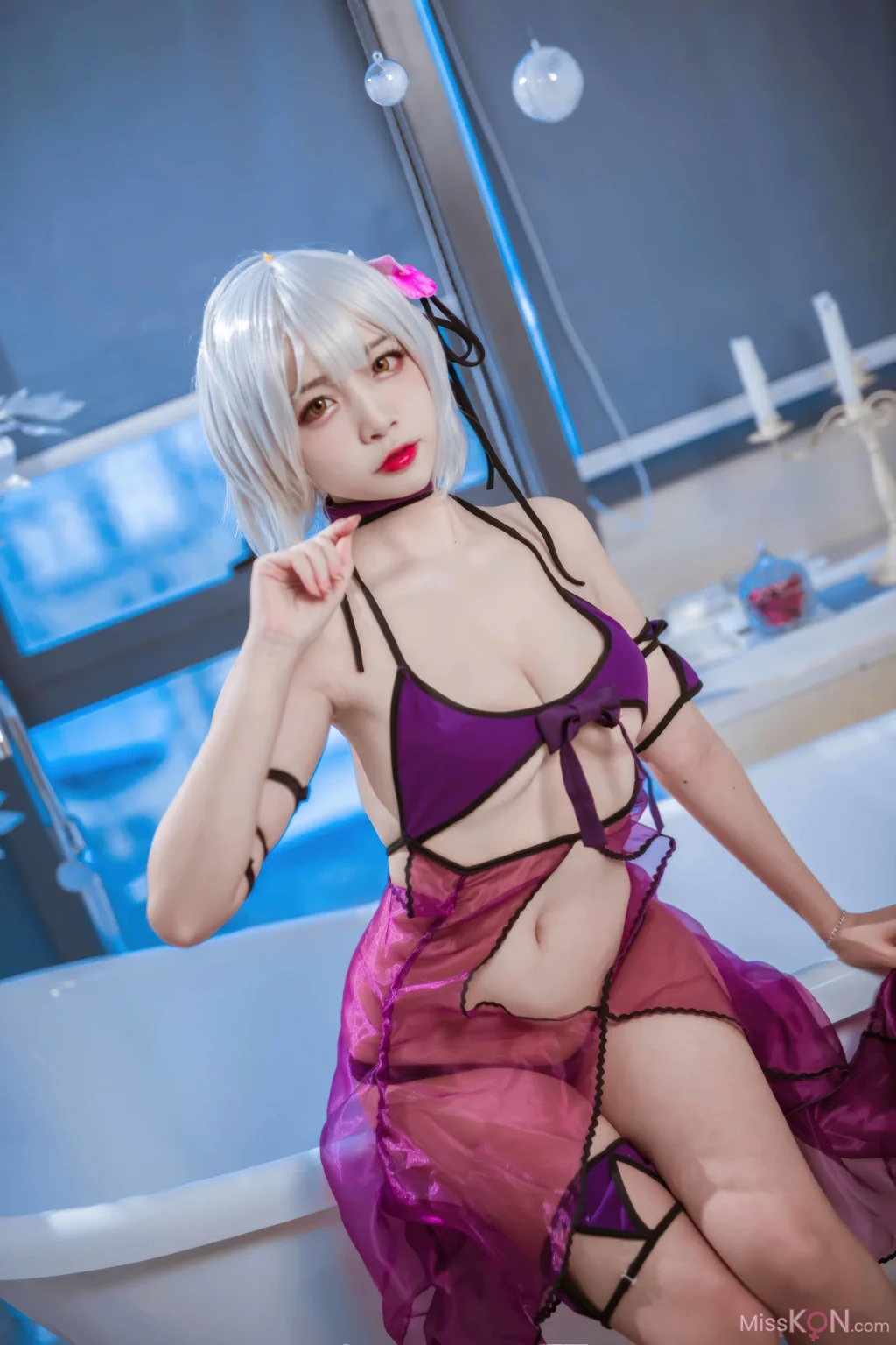 Coser@二佐Nisa: FATE-黑贞水着 (40 photos) – Page 3