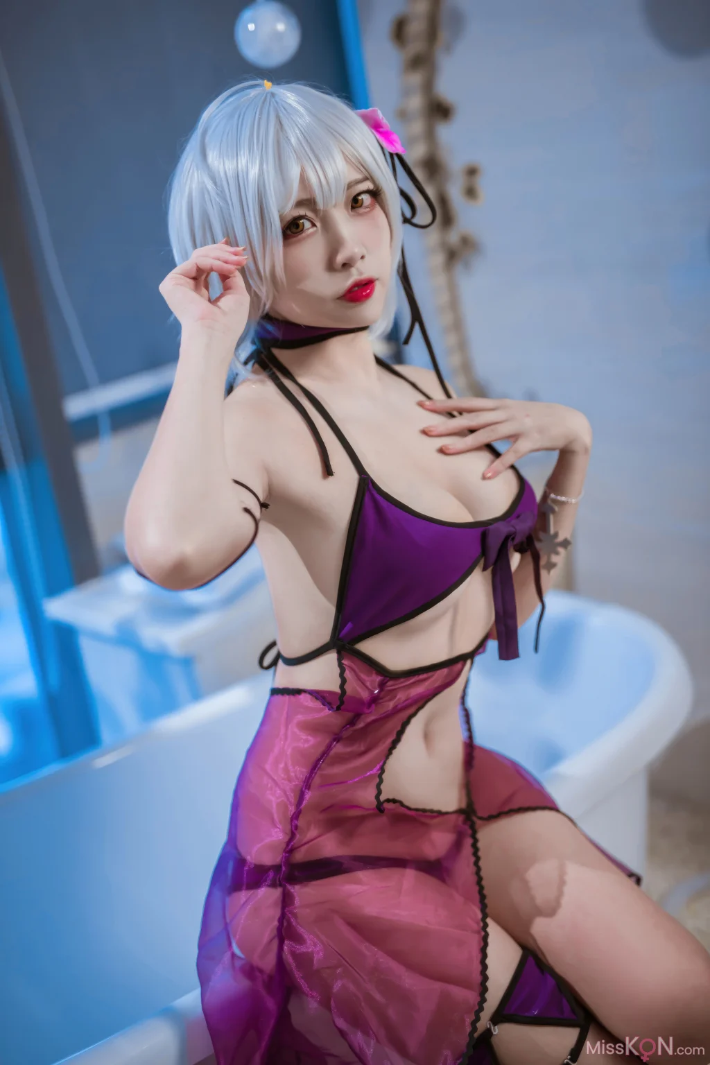 Coser@二佐Nisa: FATE-黑贞水着 (40 photos) – Page 3