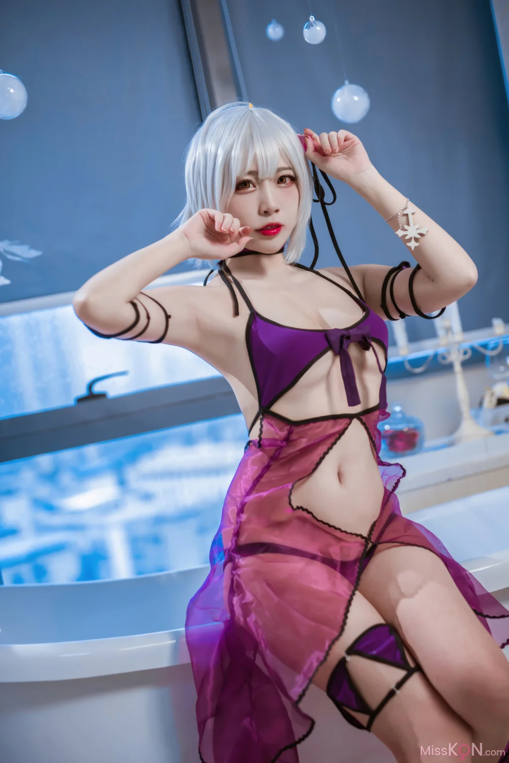Coser@二佐Nisa: FATE-黑贞水着 (40 photos) – Page 3
