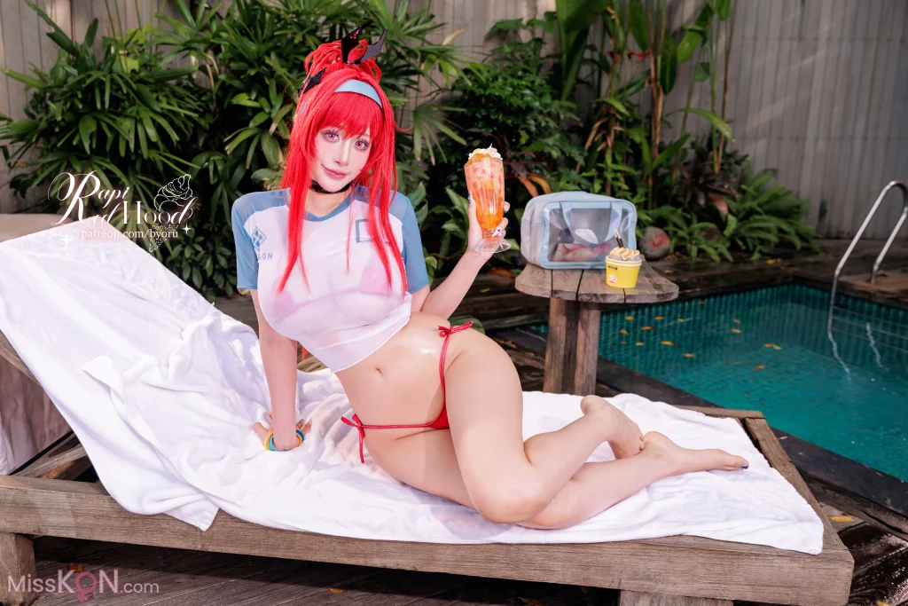 Coser@Byoru: Rapi Redhood summer&胜利女神 妮姬 拉毗小红帽 (53 photos + 22 videos)