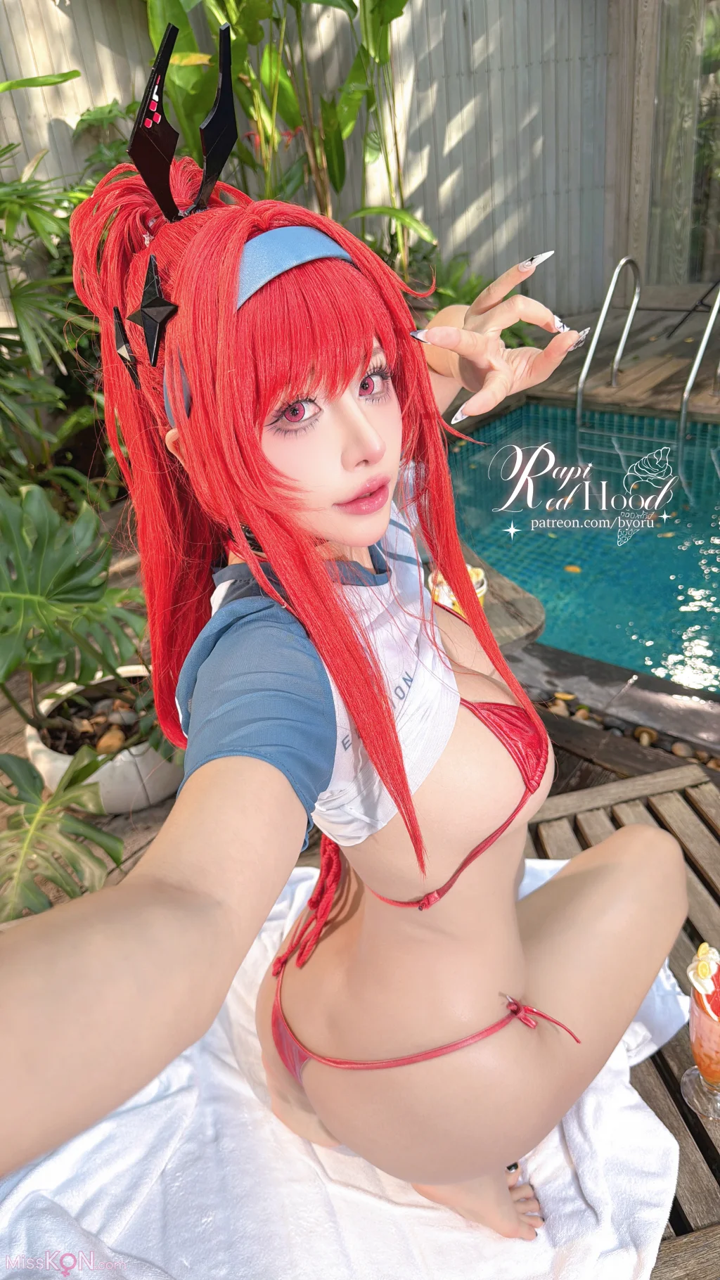 Coser@Byoru: Rapi Redhood summer&胜利女神 妮姬 拉毗小红帽 (53 photos + 22 videos) – Page 3