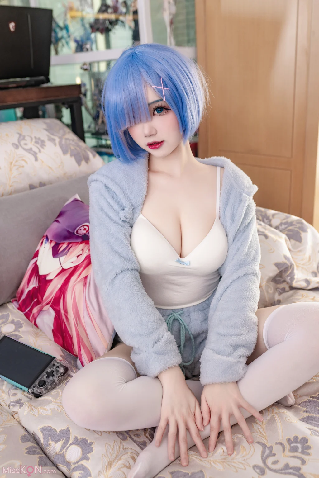 Coser@雪晴Astra: 蕾姆猫猫 (13 photos)